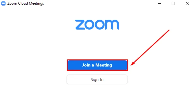 join cuộc họp bằng app zoom