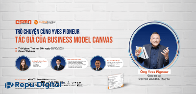 Zoom Việt Nam & Repu tài trợ sự kiện CSMO – Trò chuyện cùng Yves Pigneur, tác giả Business Model Canvas”