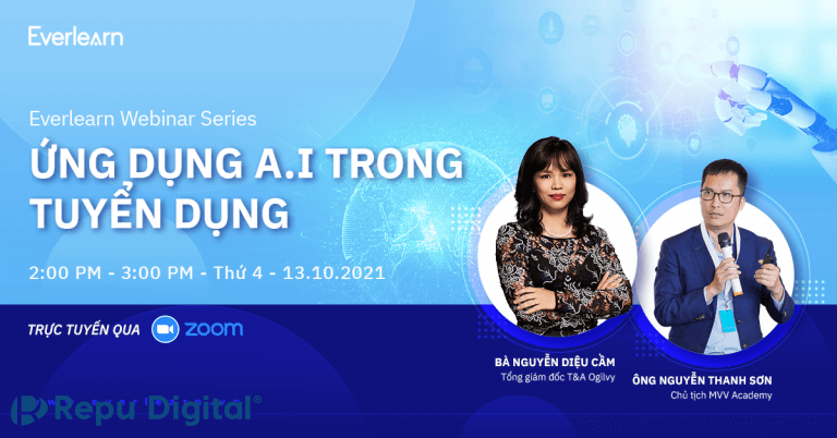 Read more about the article EverLearn lựa chọn Zoom Webinar tổ chức hội thảo “AI trong tuyển dụng”