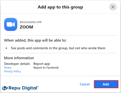 Hướng dẫn sửa lỗi không livestream được trên Group Facebook Zoom