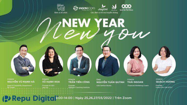 Read more about the article VCI Coach, Sài Gòn Book, FECredit, Coach For Life, Joy Uni lựa chọn Zoom tổ chức Event “New Year – New You 2022”