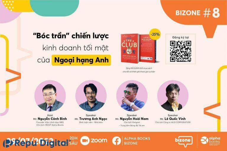 Read more about the article Alpha Books lựa chọn Zoom tổ chức hội thảo “Bóc trần chiến lược kinh doanh tối mật của Ngoại hạng Anh”